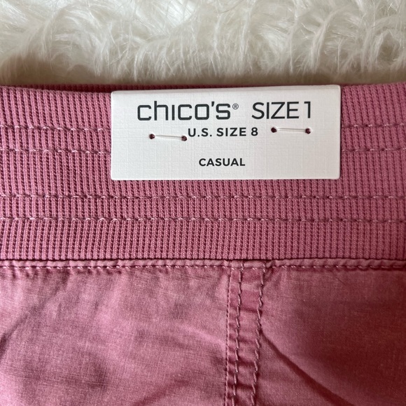 Chico’s poplin crop pants 💗 NWT - Picture 7 of 7